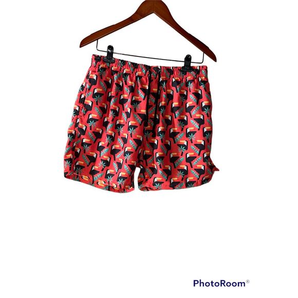Ingear small 28/30 mens toucan swim trunks shorts tropical bird - Picture 1 of 3